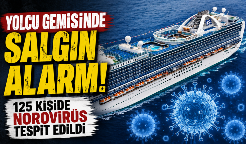 Yolcu Gemisinde Norovirüs Alarmı: 125 Kişi Etkilendi