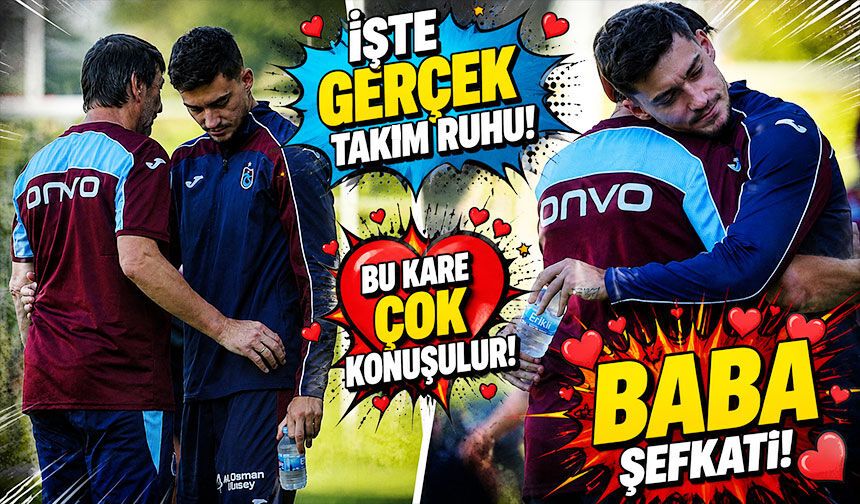 Fatih Tekke'nin Ekibinden Takdir Toplayan Hareket! Trabzonspor'da Aile Ortamı Dikkat Çekiyor