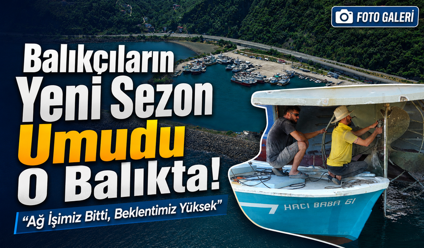 Balıkçıların Yeni Sezon Umudu O Balıkta! “Ağ İşimiz Bitti, Beklentimiz Yüksek”