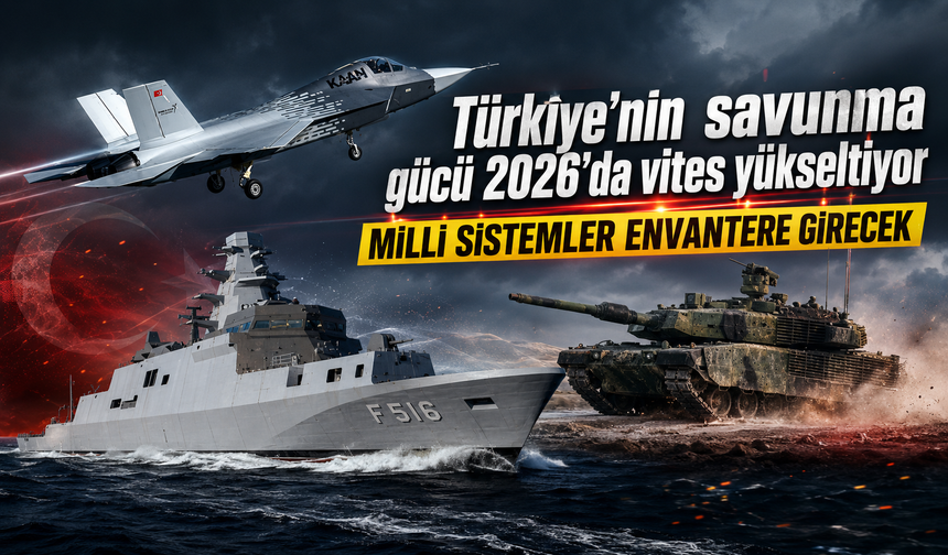 KAAN’dan KIZILELMA’ya Büyük Hazırlık! 2026 Savunma Sanayiinde Kritik Yıl Olacak