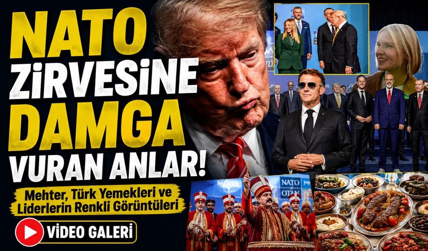 Nato Zirvesine Damga Vuran Anlar: Mehter, Türk Yemekleri Ve Liderlerin Renkli Görüntüleri