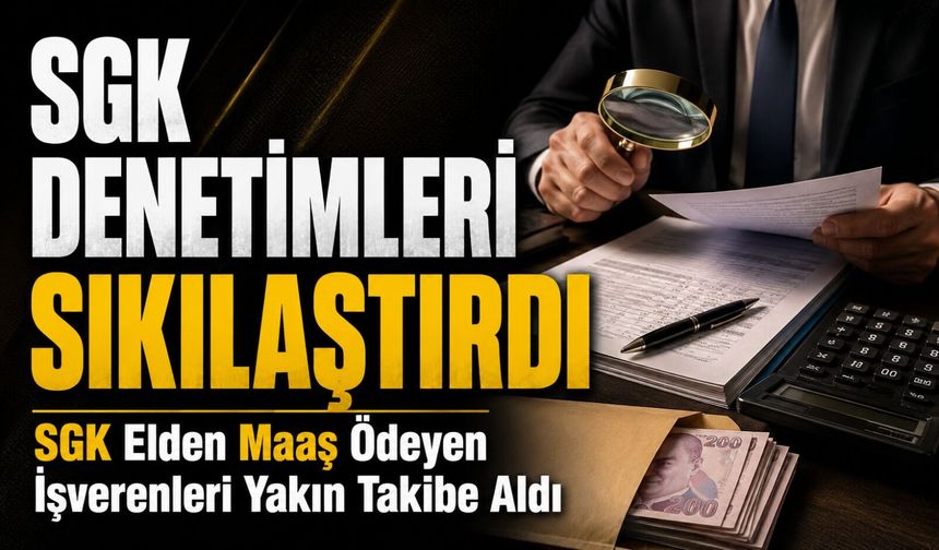 Sgk Elden Maaş Ödeyen İşverenleri Yakın Takibe Aldı: Cezalar Katlanıyor