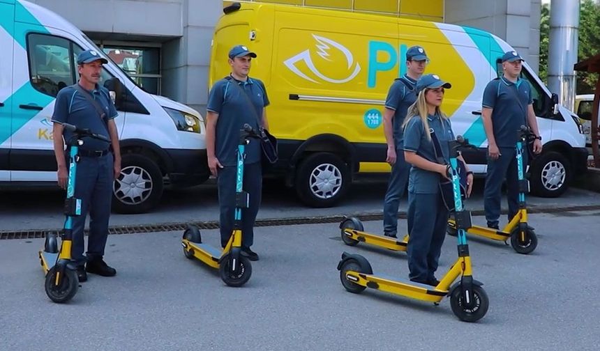 E-scooter İle Teslimat Dönemi: Ptt Gönderileri Yüzde 20 Daha Hızlı Dağıttı
