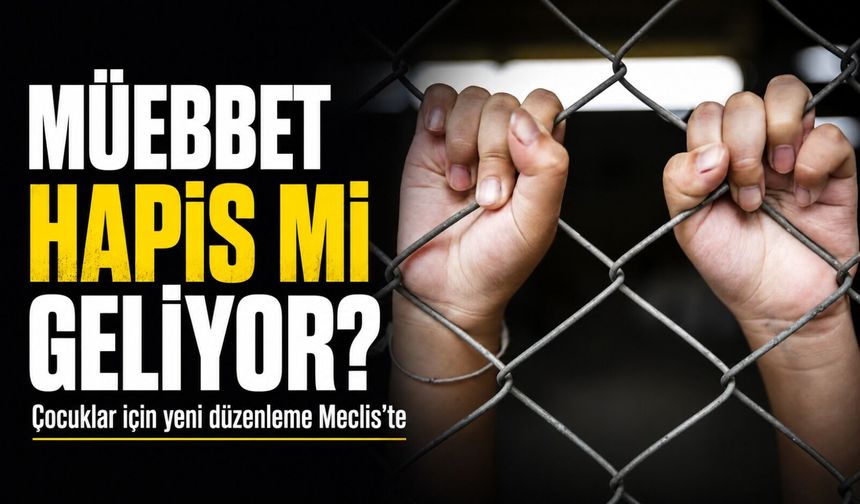 Suça Sürüklenen Çocuklara Yönelik Yeni Ceza Düzenlemesi Meclis’e Sunuldu