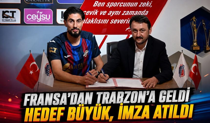 1461 Trabzon’da Celal Bozkurt Transferi Resmen Açıklandı: 3 Yıllık İmza
