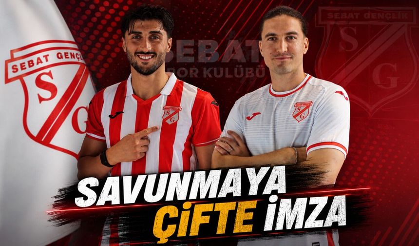 Sebatspor Yeni Sezon Öncesi Stoper Hattını Güçlendirdi