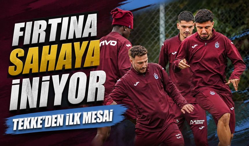 Fatih Tekke Yönetiminde Trabzonspor’da Yeni Sezon Başlıyor