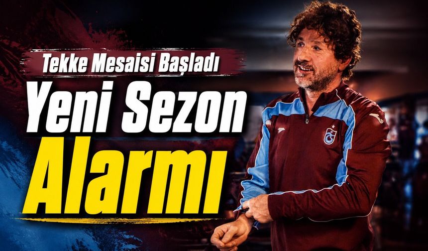 Trabzonspor Antrenmanında Sürpriz Detay: Gençler Ve Dönen İsimler Sahada