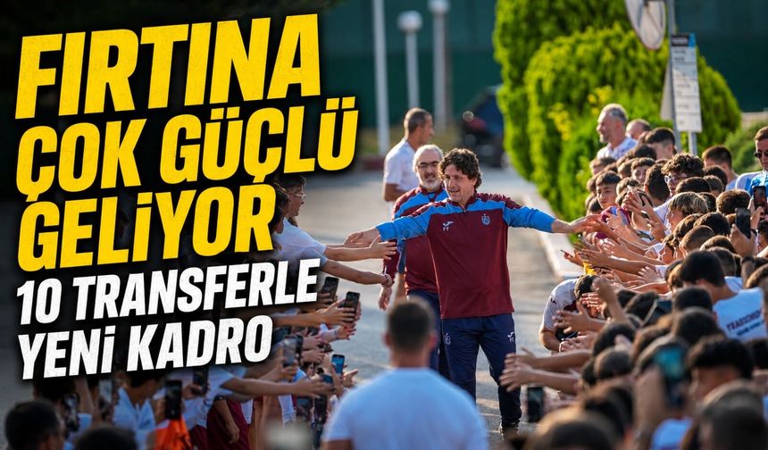 Fatih Tekke Yönetimindeki Trabzonspor 4 Kulvarda Başarı Peşinde