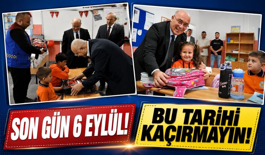 Trabzon Büyükşehir’den 4 bin 500 öğrenciye kırtasiye desteği