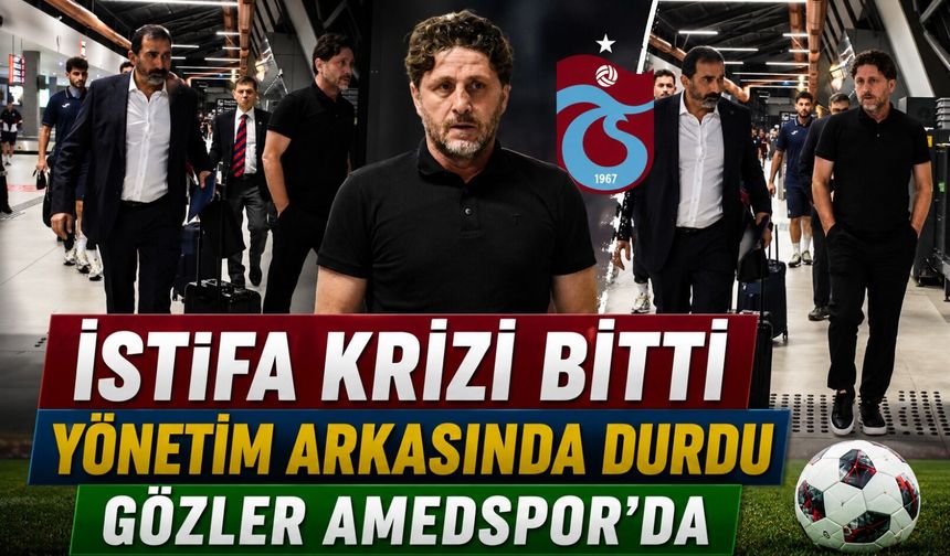 Fatih Tekke İstifa Etmişti: Trabzonspor Yönetiminden Resmi Açıklama Geldi