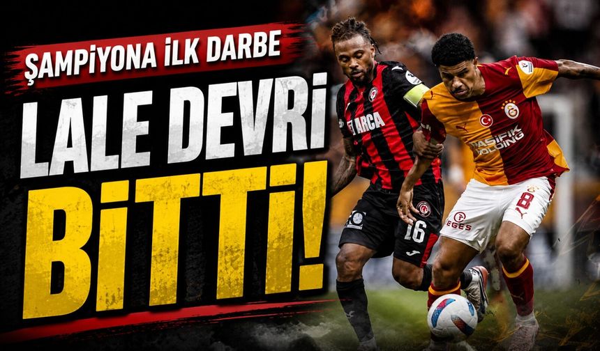 Galatasaray evinde takıldı, Trabzonspor'un şampiyonluk hesabı değişti