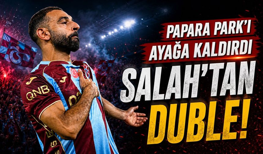Mohamed Salah Trabzonspor’da ilk gollerini attı, geceye damga vurdu