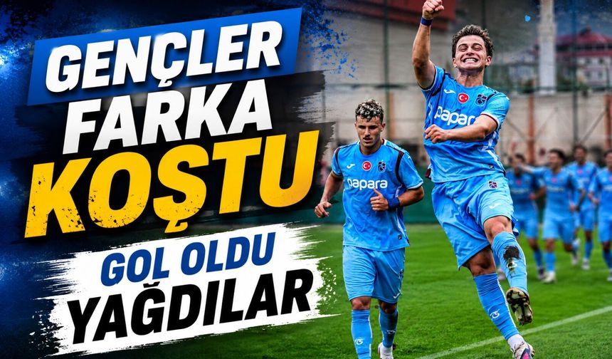 Genç Fırtına esti: Trabzonspor U19 Başakşehir’i farklı geçti