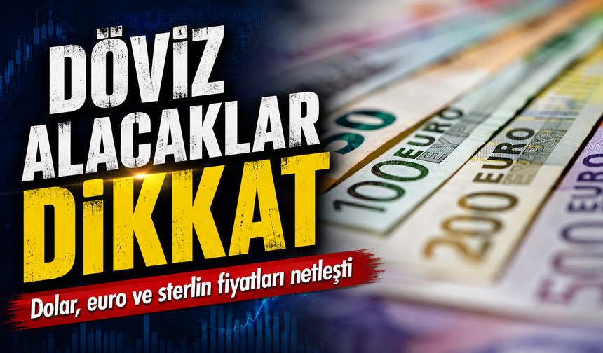 Serbest Piyasa Ve TCMB'de Döviz Kuru: Dolar Ve Euroda Son Durum