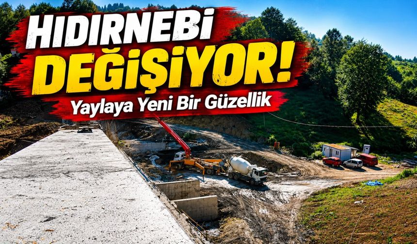 Akçaabat’ın Gözdesi Hıdırnebi’de Yeni Dönem: Gölet ve Turizm Yatırımları