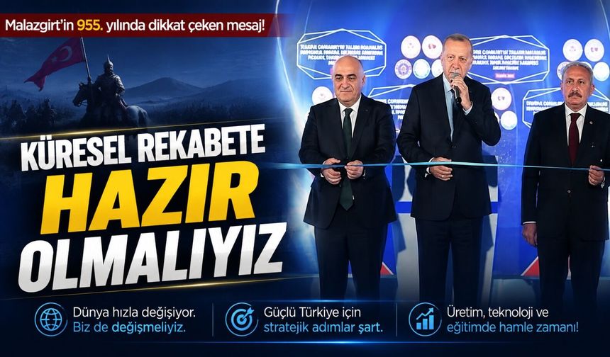Malazgirt’in 955. yılında dikkat çeken mesaj: Geleceğin anahtarı tarih
