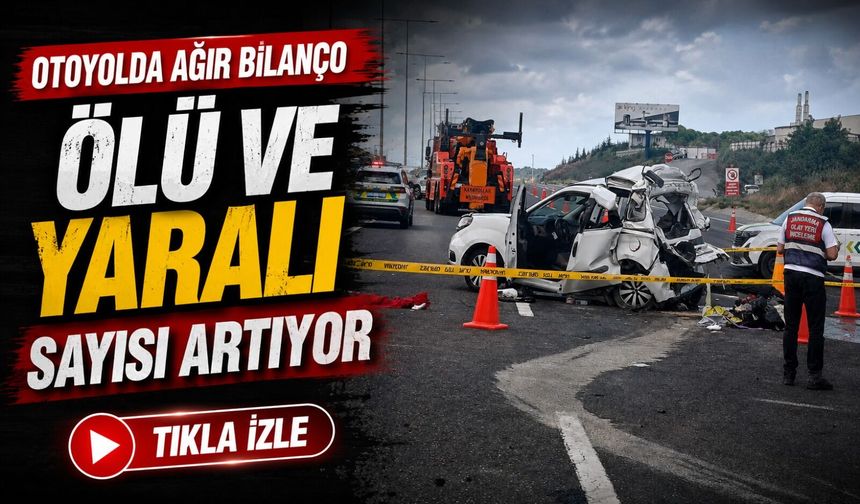 İstanbul Sarıyer’de PTT Kargo Kamyonu Otomobile Çarptı: 2 Ölü 6 Yaralı