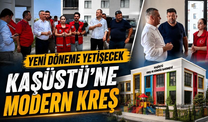 Mustafa Bıyık Kaşüstü Kreşini İnceledi: Ailelere Müjdeli Haber