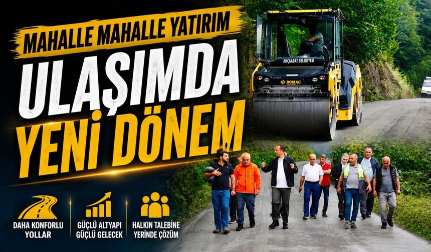 Karaçayır Mahallesi’nde Kuru Beton Yol Hamlesi: Başkan Ekim Yerinde İnceledi