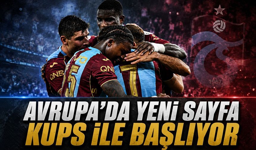 Trabzonspor Avrupa’da Yeni Sayfa Açıyor: 6 Rakip ve Maç Tarihleri Netleşti