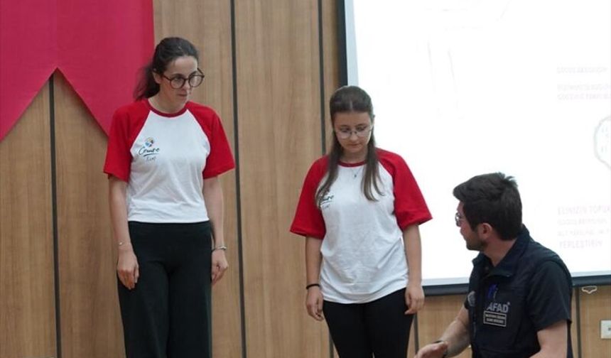 Samsun'da 'Cemre Kamp'ın 6'ncı etabı sona erdi