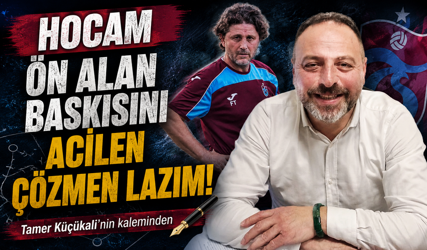 Hocam Ön Alan Baskısını Acilen Çözmen Lazım!