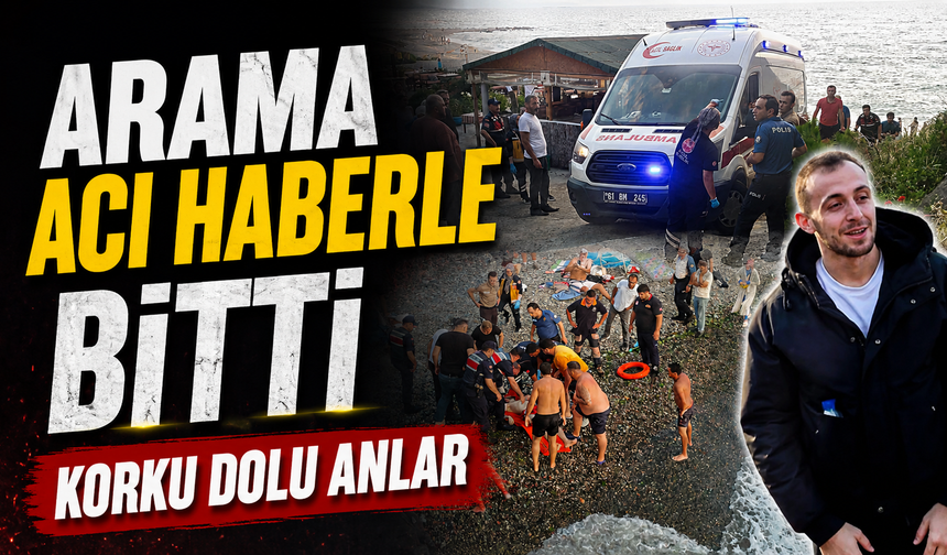 Giresun’da denizde acı olay: 3 kişi kurtarıldı, 1 kişi hayatını kaybetti