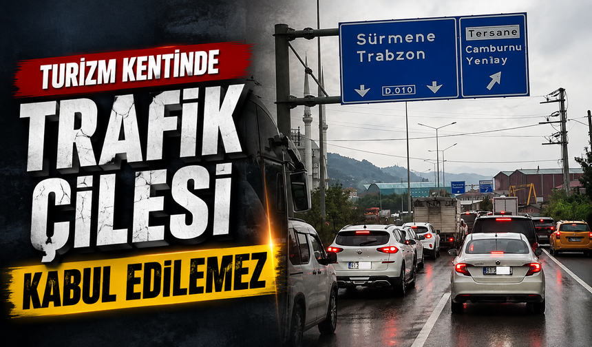 Trabzon–Of yolunda trafik alarmı: Turizm sezonu için acil çağrı