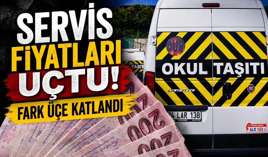 Veliler dikkat: Özel okul servislerinde UKOME tarifesi üçe katlandı