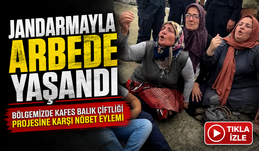 Pazar’da balık çiftliği gerilimi: Köylüler nöbet başlattı