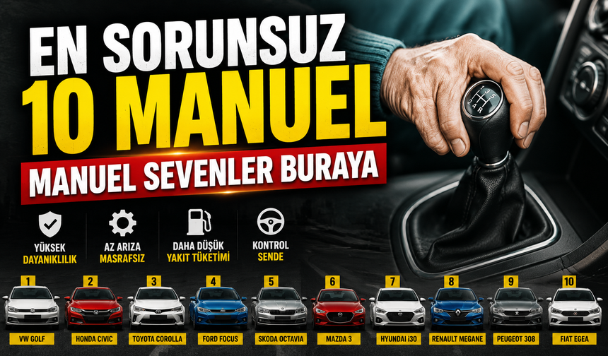 Manuelden vazgeçemeyenlere özel: Uzun ömürlü 10 otomobil