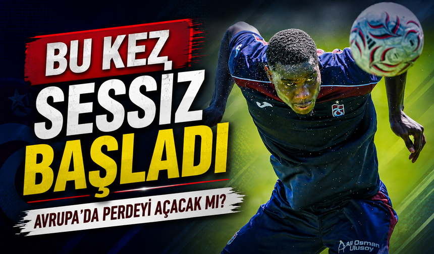 Onuachu Trabzonspor’da Buna Alışık Değildi: Gol İçin Ferencvaros’u Bekliyor