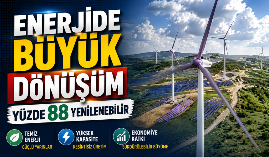 Güneş ve rüzgar yatırımları hızlandı: Elektrikte yeni dönem başladı