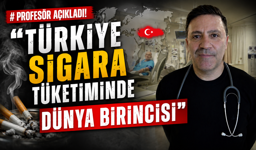 Türkiye’de Sigara Alarmı: Profesör Günlük Tüketimdeki Rakamı Açıkladı