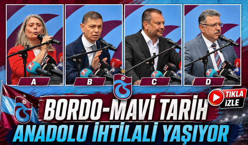 Trabzonspor’da çifte gurur: Bordo-mavili camia meydanda tek yürek oldu
