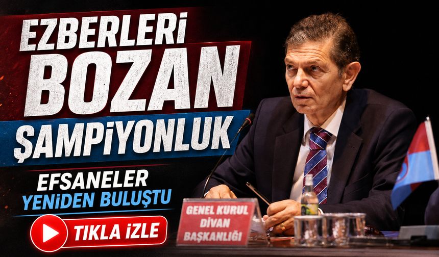 Trabzonspor’un 50 Yıllık Şampiyonluk Destanı Papara Park’ta Canlandı