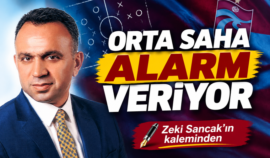 Orta Saha Alarm Veriyor