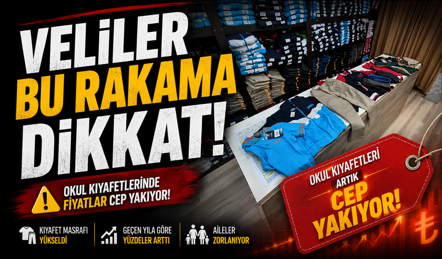 Veliler dikkat: Okul kıyafeti alışverişinde bu rakamı gözden çıkarın