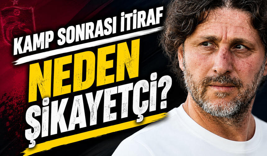 Trabzonspor’da Fatih Tekke’den Yeni Sezon Öncesi Çarpıcı İtiraf