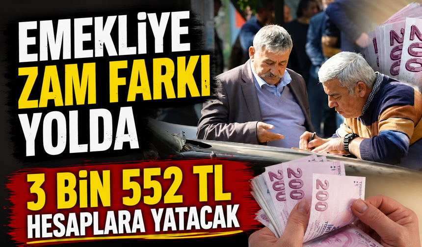 Emekliye Zam Farkı Yolda: Ocak Maaşı İçin 3 Senaryo