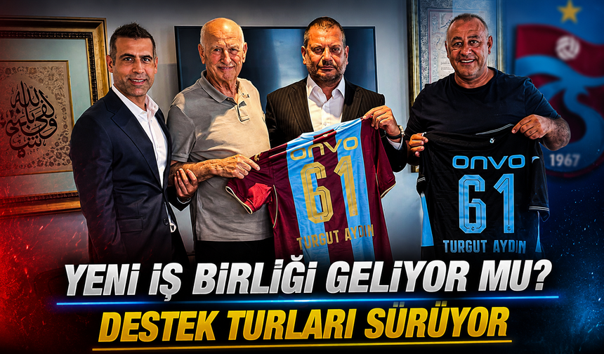 Trabzonspor Başkanı Ertuğrul Doğan İş İnsanı Turgut Aydın’la Buluştu