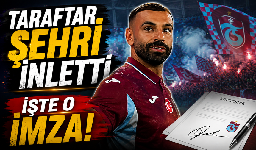 Mohamed Salah Trabzon’u Ayağa Kaldırdı: Taraftarın Karşısında İmzaladı