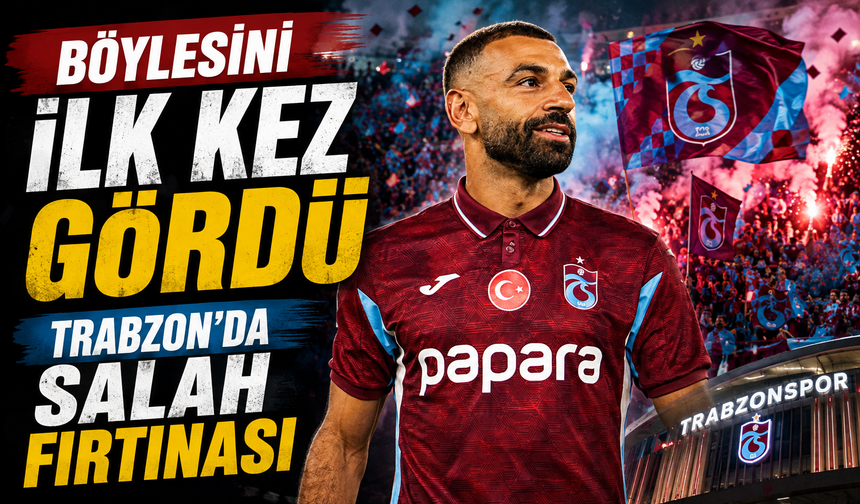 Papara Park’ta Mohamed Salah Fırtınası: Tribünler Meşalelerle Yandı