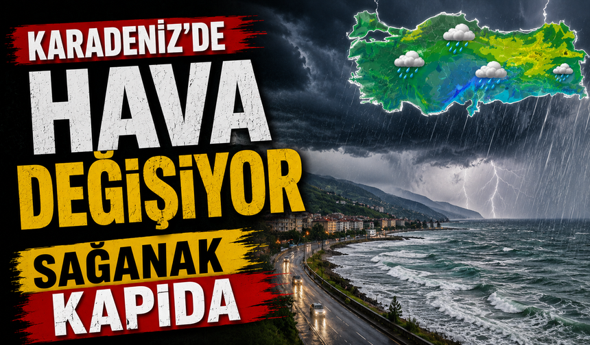 Karadeniz’de Hava Değişiyor: Güneşin Ardından Sağanak Gelebilir