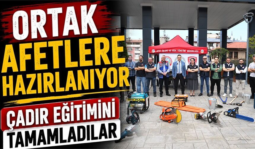 Ortahisar’da ORTAK Ekibi Afetlere Hazırlanıyor