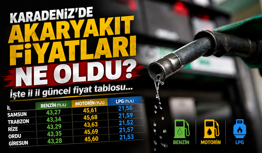 Motorine büyük indirim geldi: Benzin ve LPG’de son durum