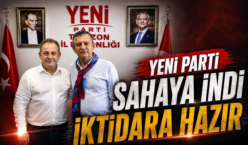 Yeni Parti Trabzon’da Vites Yükseltti: Mustafa Bak’tan İktidar Mesajı