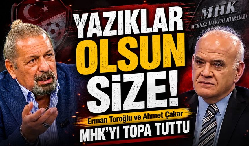 Trabzonspor Maçının Ardından Ahmet Çakar ve Erman Toroğlu Çıldırdı: “Yazıklar olsun size!”