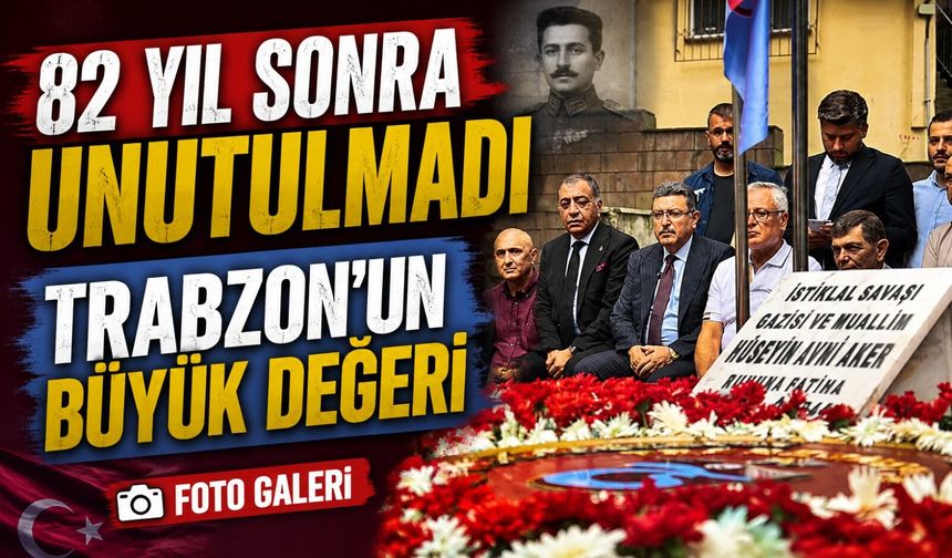 Trabzon Sporunun Unutulmaz İsmi Hüseyin Avni Aker Kabri Başında Anıldı